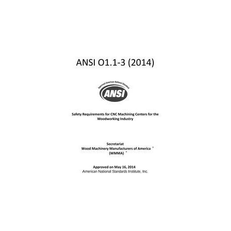 ANSI O1.1-3-2014